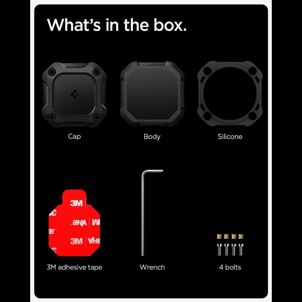 Spigen Tough Armor Apple AirTag 1 / 2 Black - 16