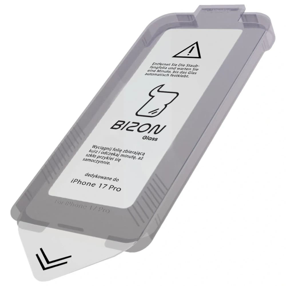 Bizon Glass Aplikator Apple iPhone 17 Pro [2 PACK] - 4