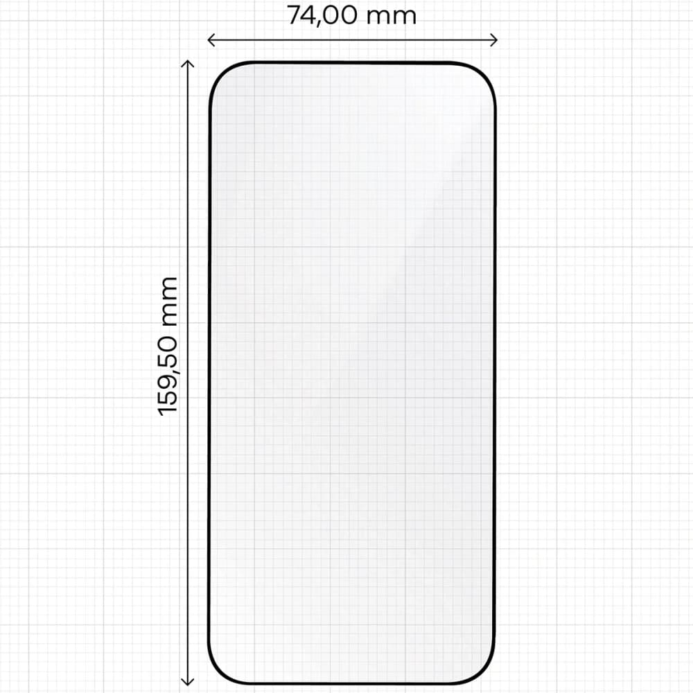 Bizon Glass Aplikator Apple iPhone 17 Pro Max [2 PACK] - 2