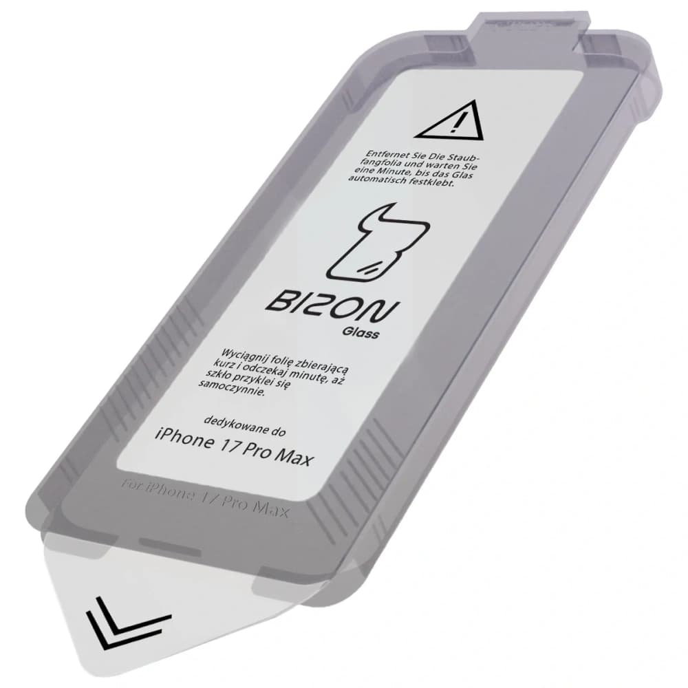 Bizon Glass Aplikator Apple iPhone 17 Pro Max [2 PACK] - 4