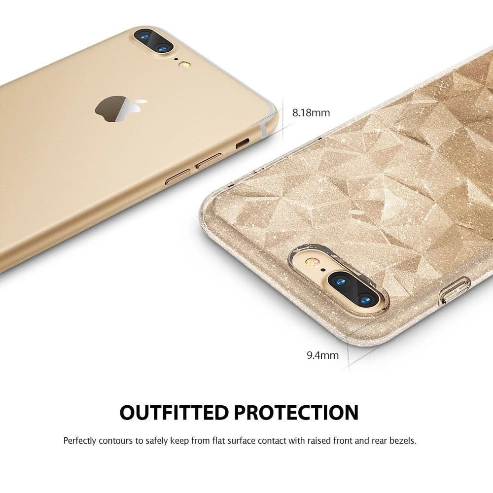 Case Ringke Air Prism Glitter iPhone 8 Plus/7 Plus Clear - 2