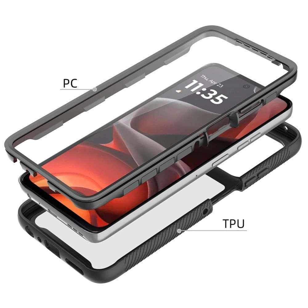 Tech-Protect Defense Motorola Moto G56 5G Schwarz - 5