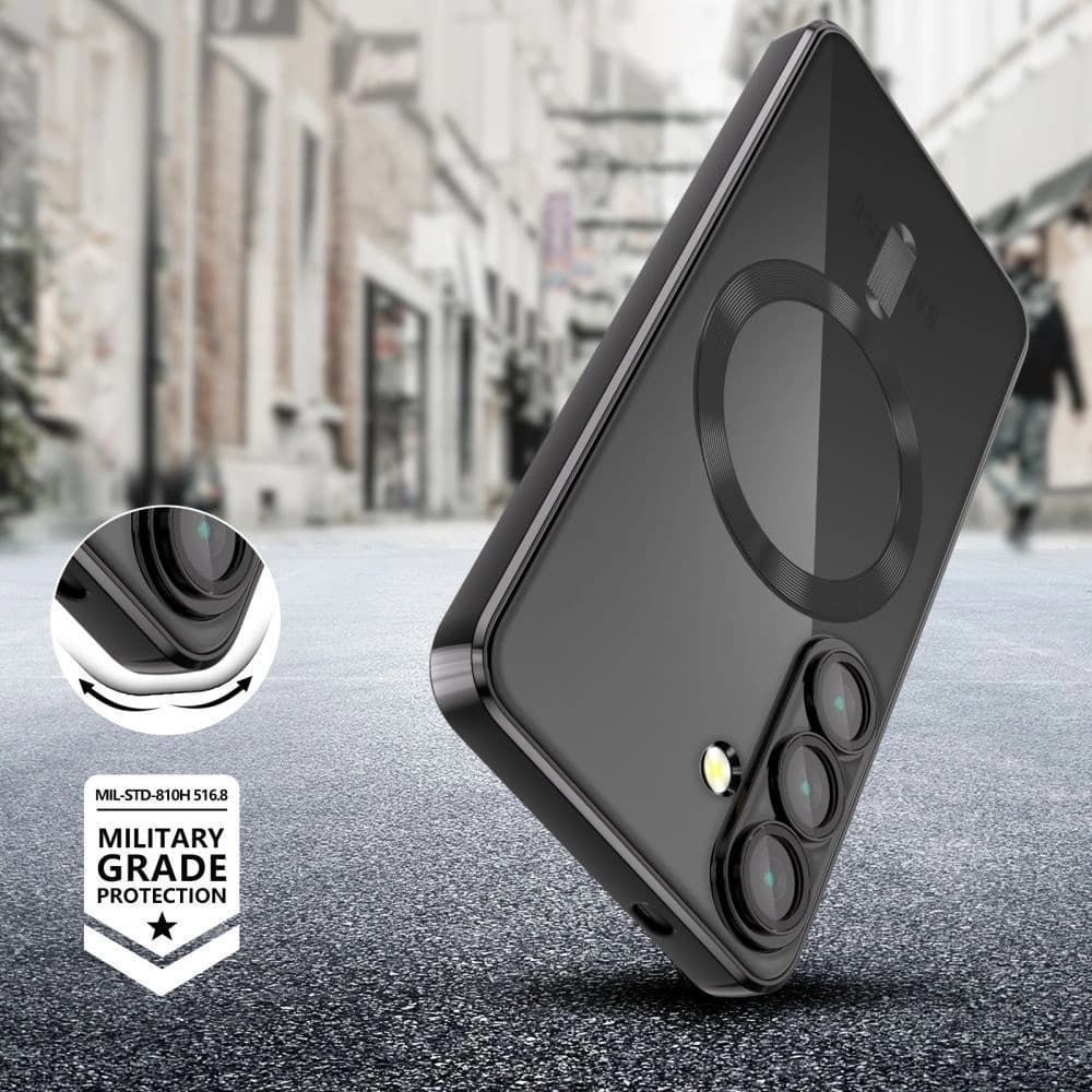 Tech-Protect Magflex MagSafe Samsung Galaxy S25 FE Black - 4