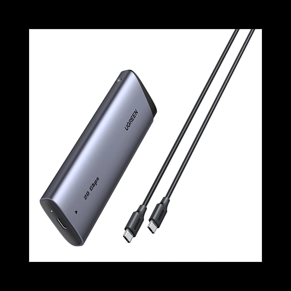 UGREEN CM767 USB-C M.2 NVMe/SATA SSD Gehäuse - 1