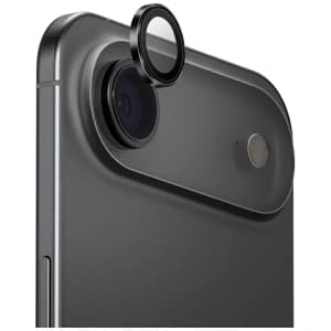 UNIQ Optix Aluminium Camera Lens Protector Apple iPhone Air with an applicator black