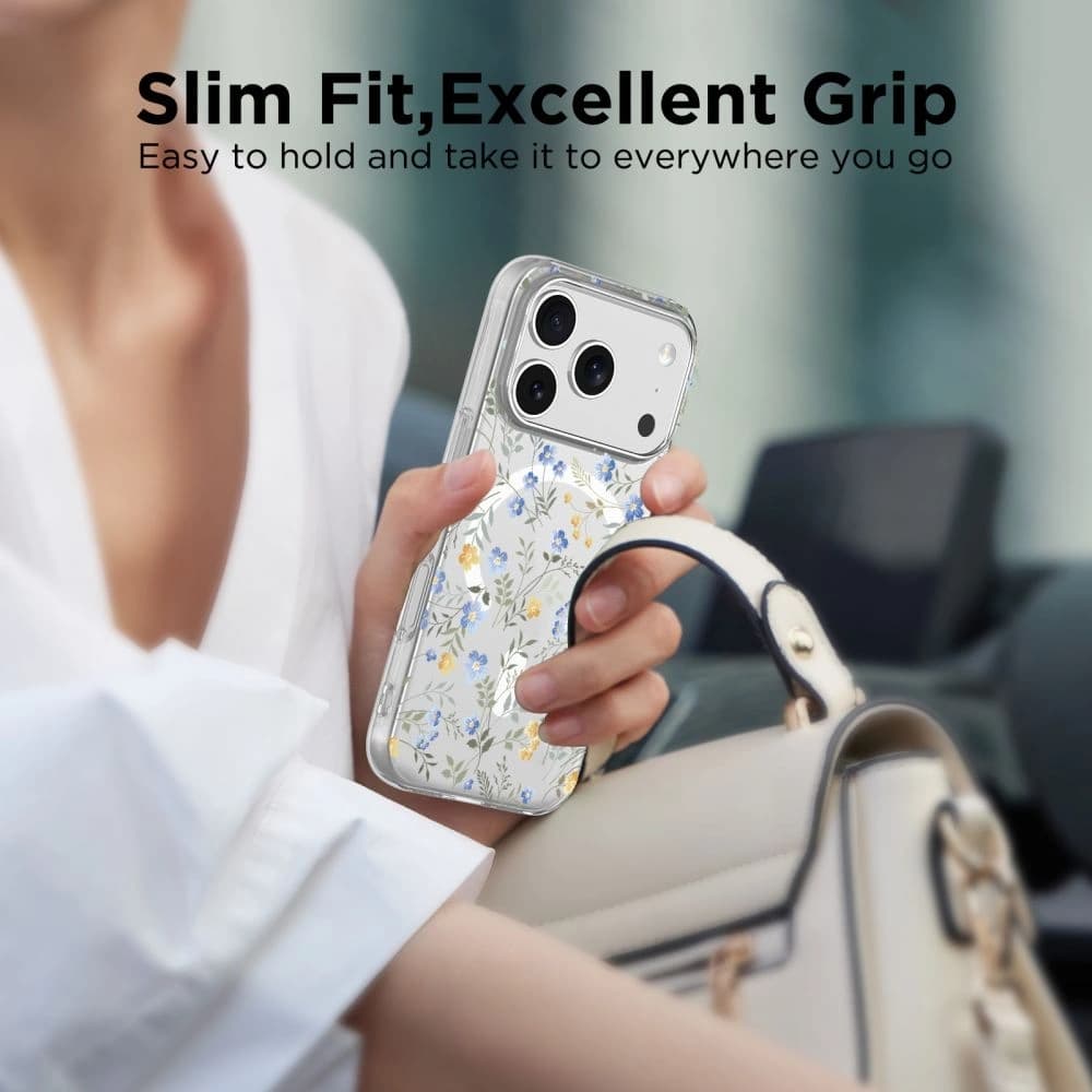 Tech-Protect FlexAir MagSafe Apple iPhone 17 Pro Frühlingsblumen - 4