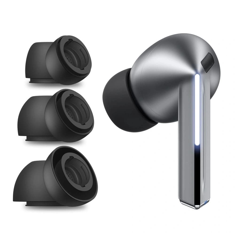 Tech-Protect Ear Tips Samsung Galaxy Buds 3 Pro Grey [3 PACK] - 1