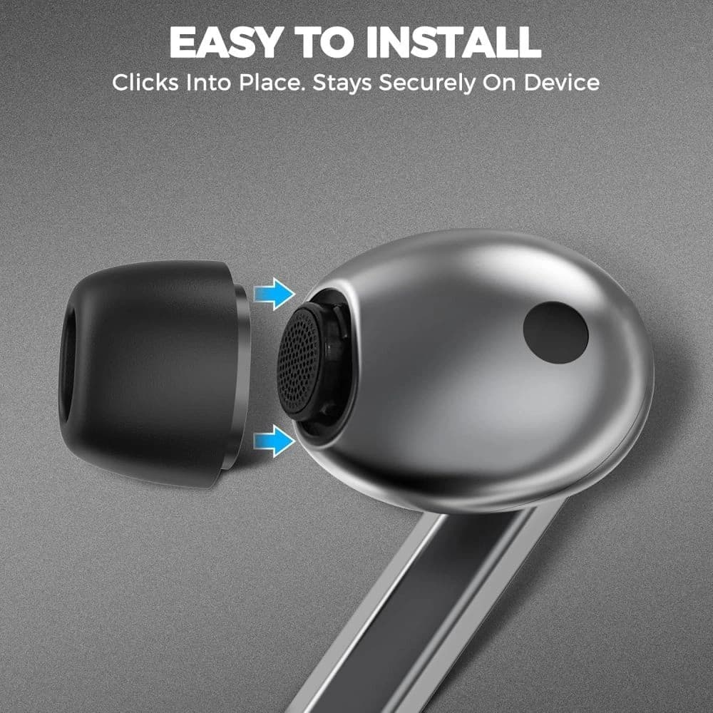 Tech-Protect Ear Tips Samsung Galaxy Buds 3 Pro Grey [3 PACK] - 4