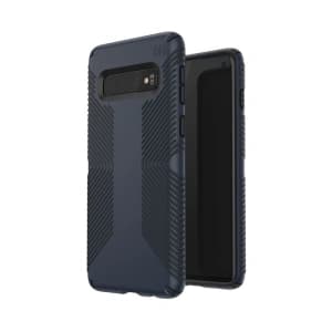 Speck Samsung Tasche Presidio Grip Galaxy S10 Eclipse Blau/Carbon Schwarz