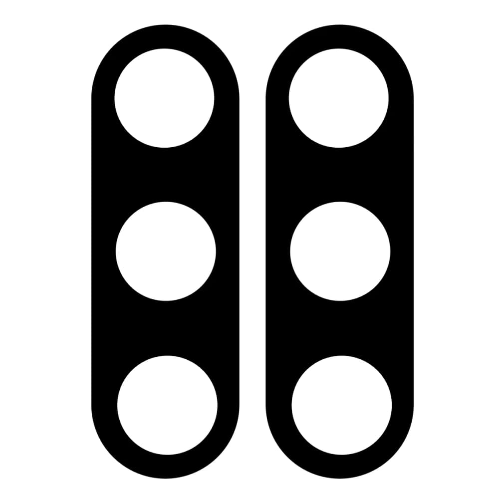 Bizon Glass Lens Samsung Galaxy A17 5G [2 PACK] - 3