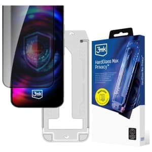 Szkło hartowane 3MK HardGlass Max Privacy z aplikatorem do Samsung Galaxy S24+ Plus / S25+ Plus
