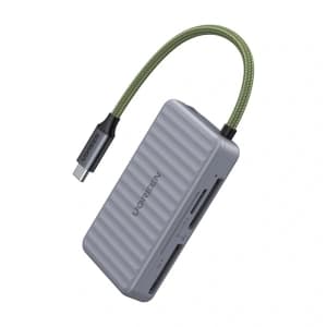 UGREEN CM868 USB-C Kartenleser 2xSD1xTF 170MB/s (grau)