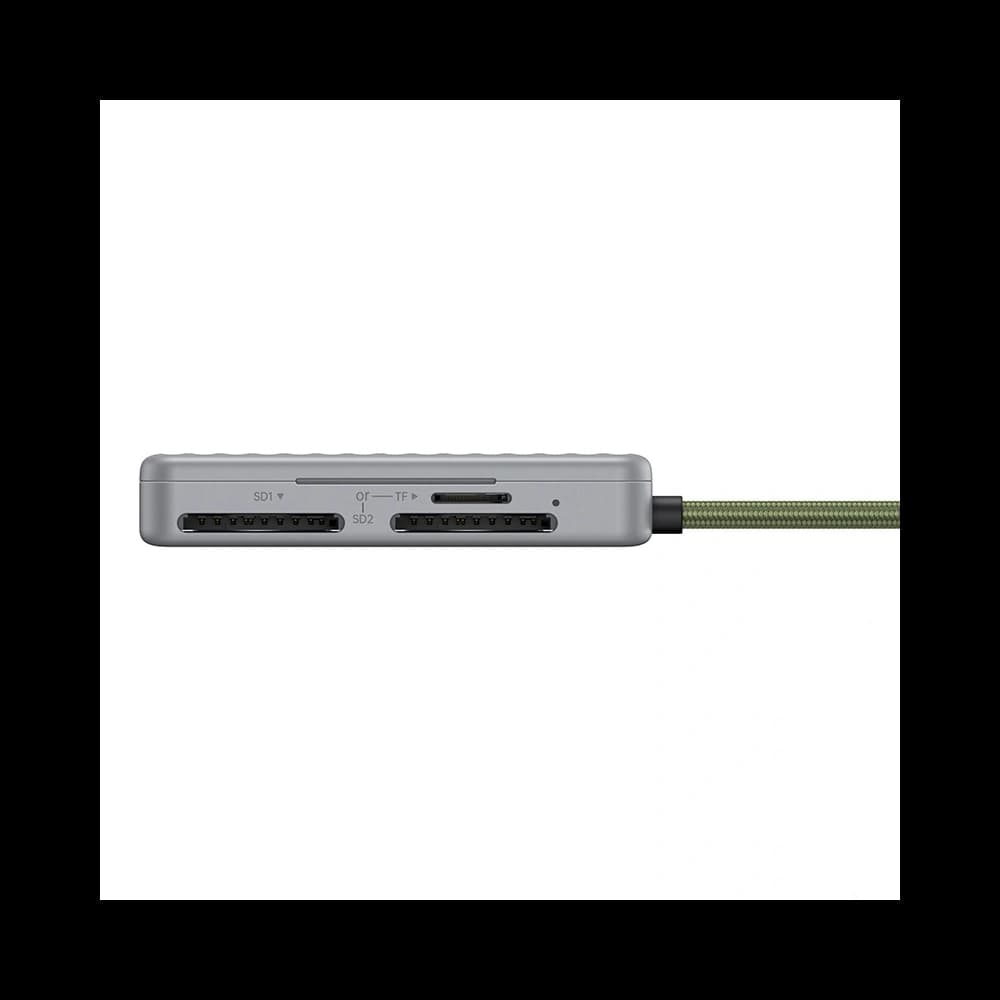 UGREEN CM868 USB-C Card Reader 2xSD1xTF 170MB/s (gray) - 4