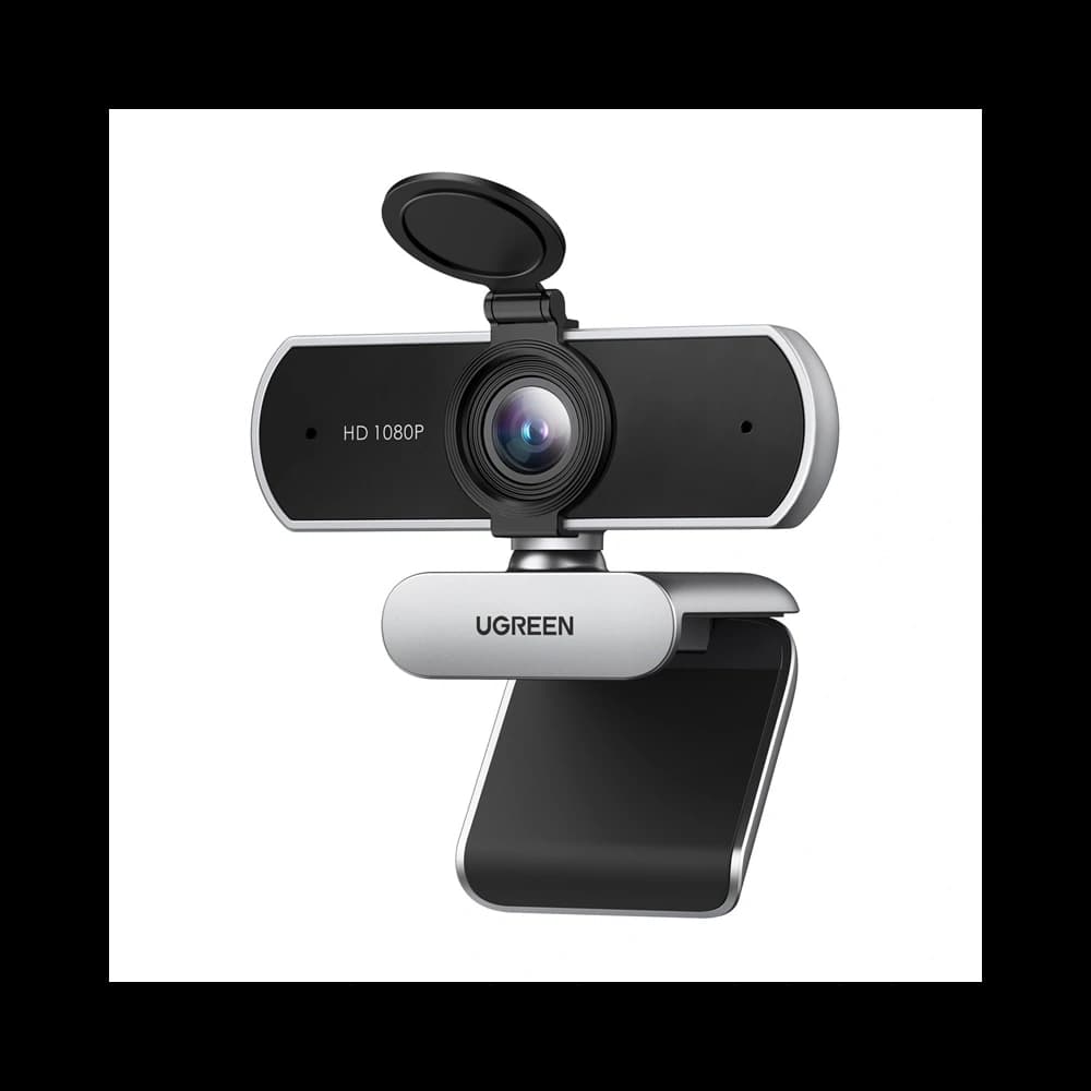 UGREEN CM647 USB-A Full HD 1080p 30FPS Webcam (Gray) - 1