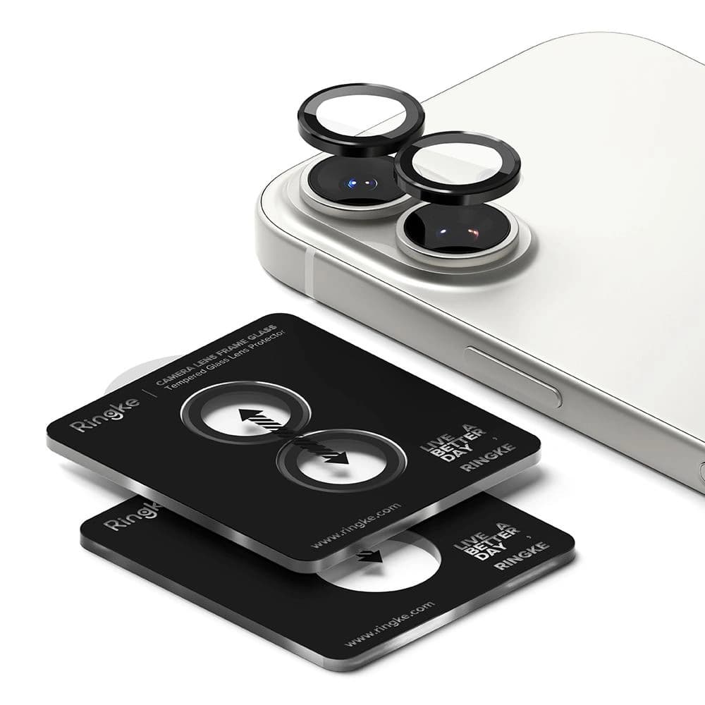 Ringke Camera Frame Protector Apple iPhone 17 Black [2 PACK] - 3
