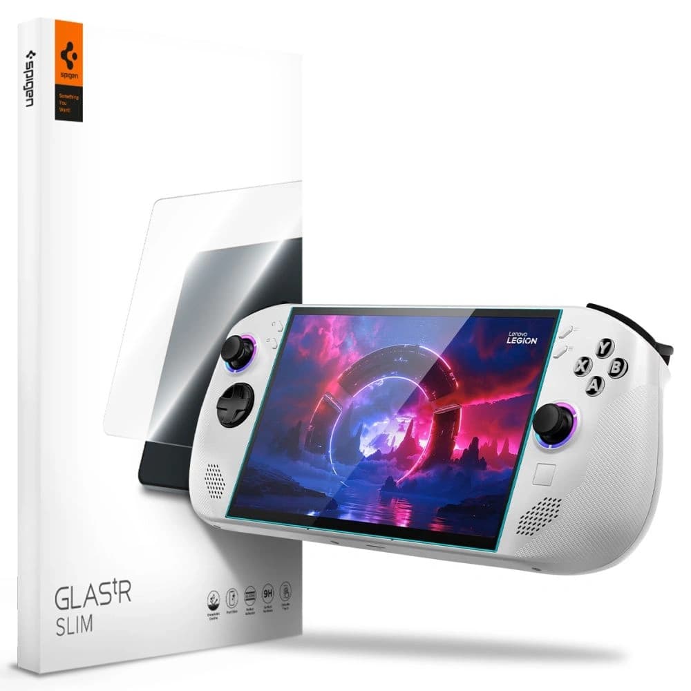 Spigen Glas.TR Slim Lenovo Legion GO S Schwarz [2 PACK] - 1