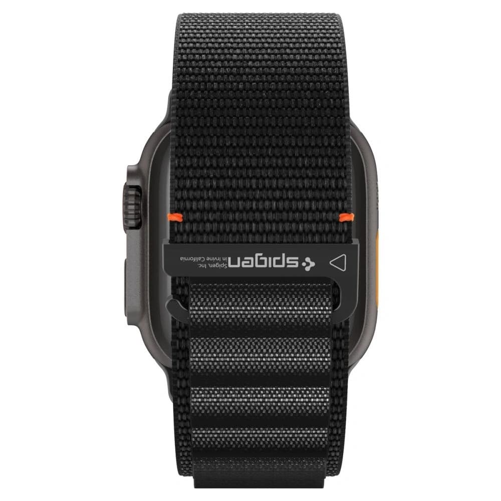 Spigen WBF1 Band für Apple Watch 6/7/8/9/10/SE/Ultra 1/2 44/45/46/49mm Schwarz - 5