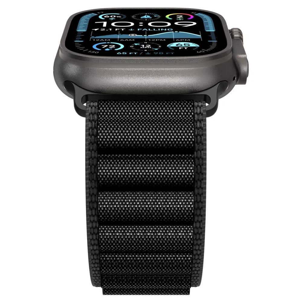 Spigen WBF1 Band für Apple Watch 6/7/8/9/10/SE/Ultra 1/2 44/45/46/49mm Schwarz - 7