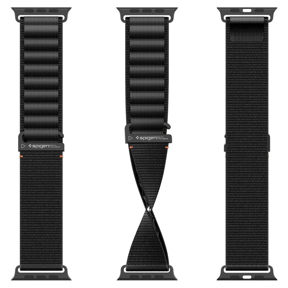 Spigen WBF1 Band für Apple Watch 6/7/8/9/10/SE/Ultra 1/2 44/45/46/49mm Schwarz - 9