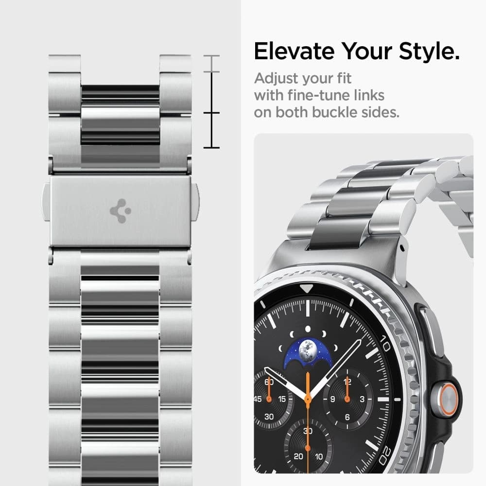 Spigen Modern Fit Band Samsung Galaxy Watch 8 / Classic 40/44/46mm Silver - 13