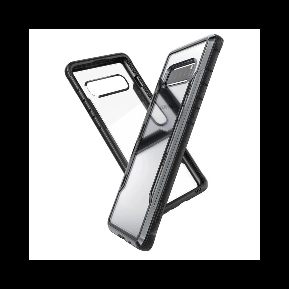 X-Doria Samsung Aluminiumhülle Defense Shield Galaxy S10 (Falltest 3m) (Schwarz) - 3