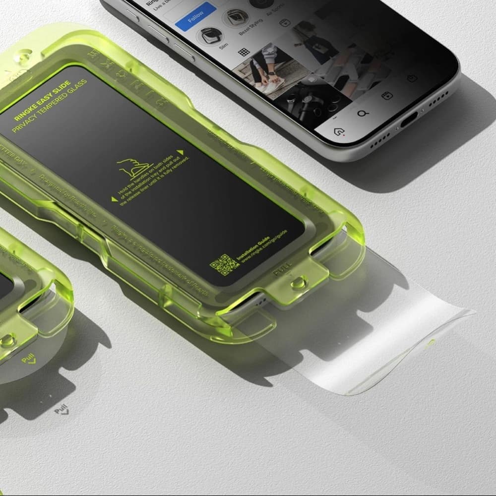 Ringke Easy Slide Apple iPhone 17 Pro Max Datenschutz [2 PACK] - 5