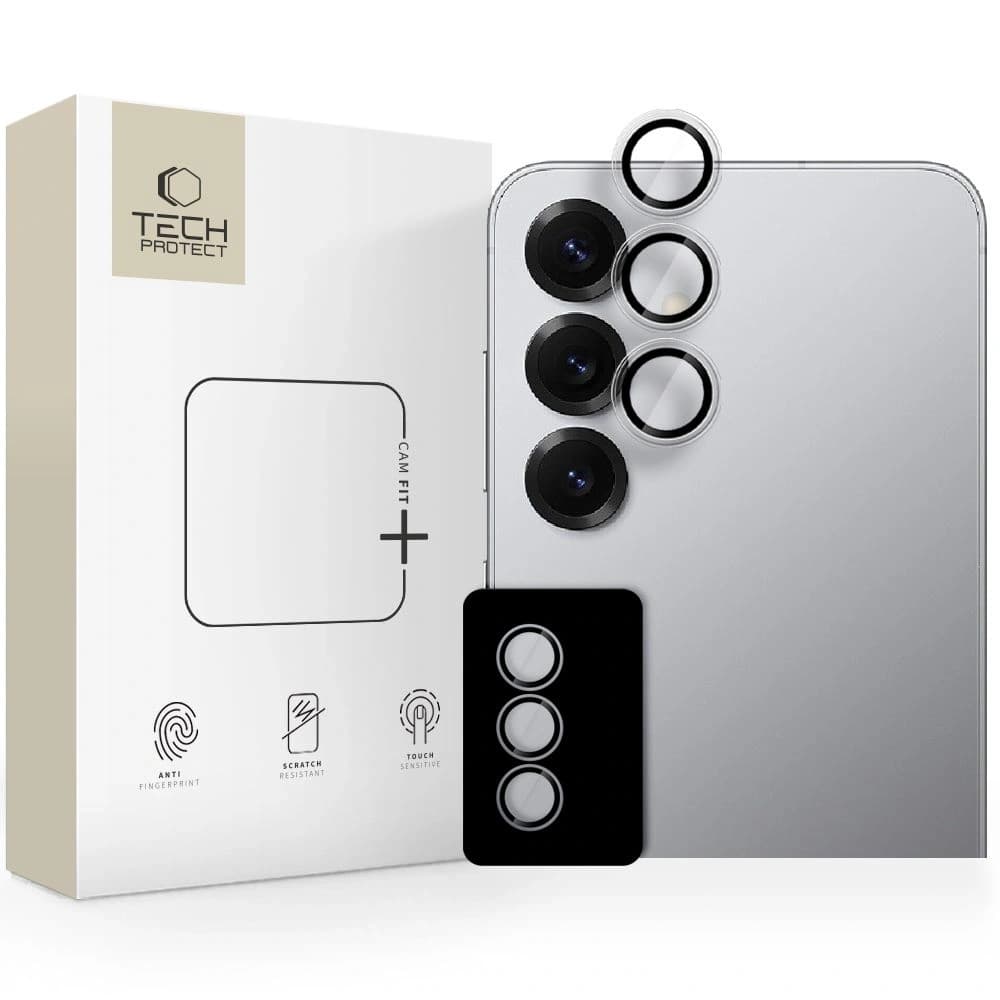 Tech-Protect Camring Fit+ Samsung Galaxy S25 FE Clear - 1