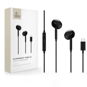 Tech-Protect Ultraboost USB-C Earphone Core G2 Black