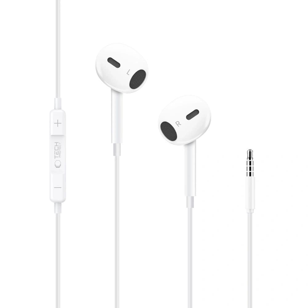 Tech-Protect Ultraboost Mini Jack Earphone Core G2 White - 2