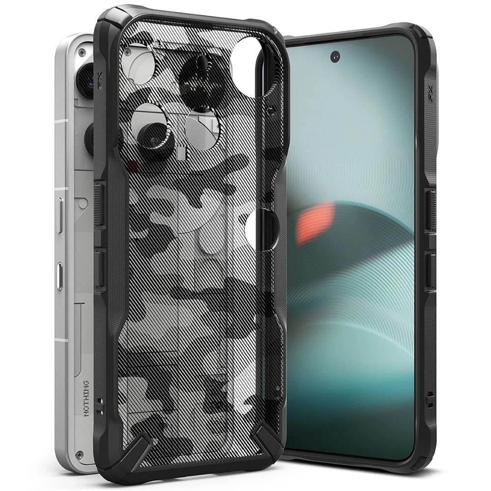 Ringke Fusion-X Nothing Phone (3) Camo Black - 1