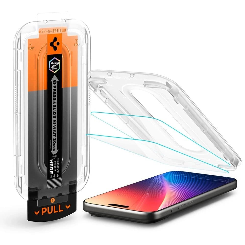 Spigen Glas.tr ez Fit Pro Apple iPhone 16 Pro Max / 17 Pro Max Clear - 3