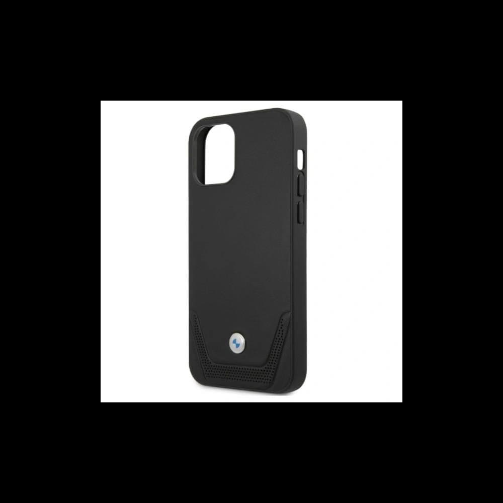 [CR] BMW BMHCP12MRSWPK Apple iPhone 12/12 Pro black hardcase Leather Perforate - 6