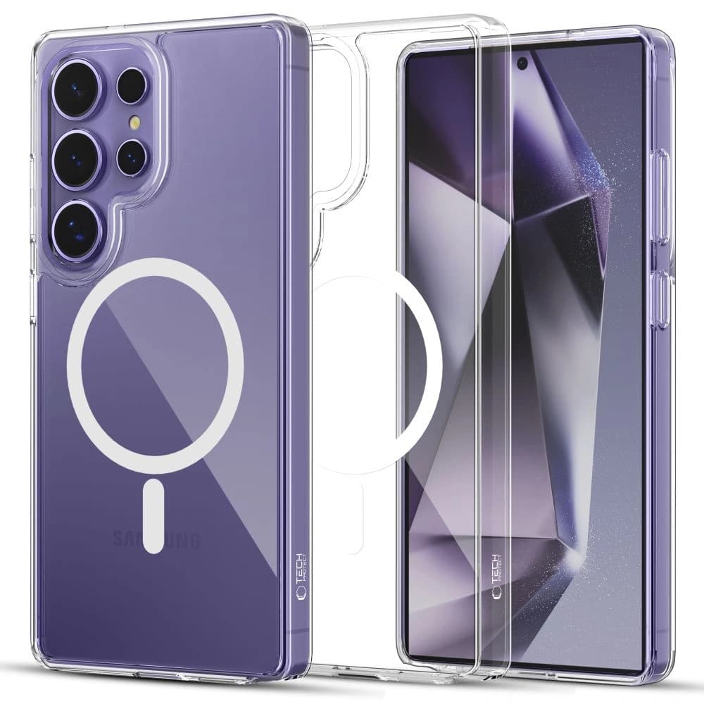 [CR] Tech-Protect Flexair Hybrid MagSafe Samsung Galaxy S25 Ultra Klar - 1