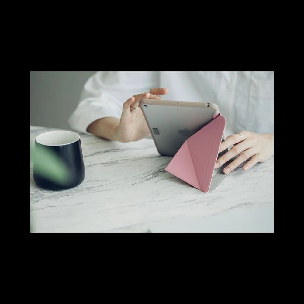 Moshi Apple Hülle VersaCover origami iPad mini 7.9 2019 (5. Generation) (Steingrau) - 4