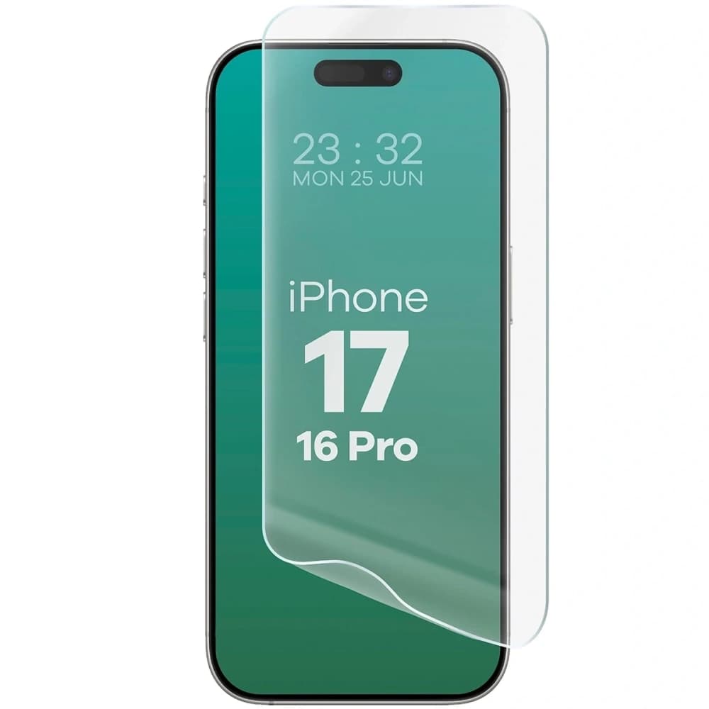 Bizon Glass Hydrogel Front Apple iPhone 16 Pro / 17 - 5