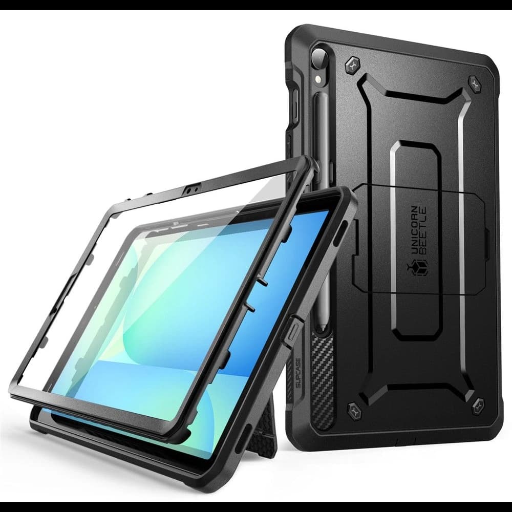 Supcase Unicorn Beetle Pro Samsung Galaxy Tab S9 11.0 / S9 FE / S10 FE / S10 Lite 10.9 X710 / X716b / X510 / X516b / X520 / X526 / X400 / X406b Black - 1