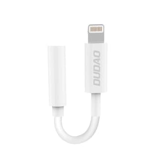 DUDAO L16i Audio-Adapter Lightning / Mini-Klinke 3,5 mm weiß