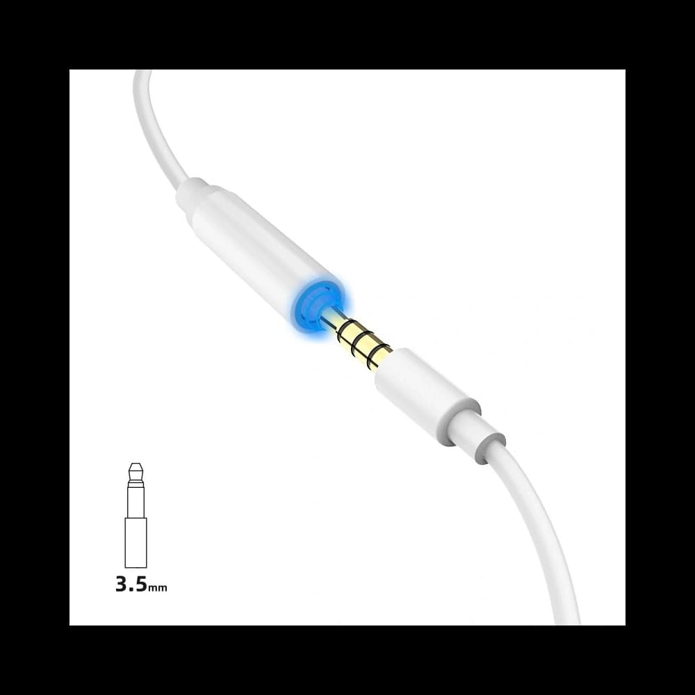 DUDAO L16i Audio-Adapter Lightning / Mini-Klinke 3,5 mm weiß - 4