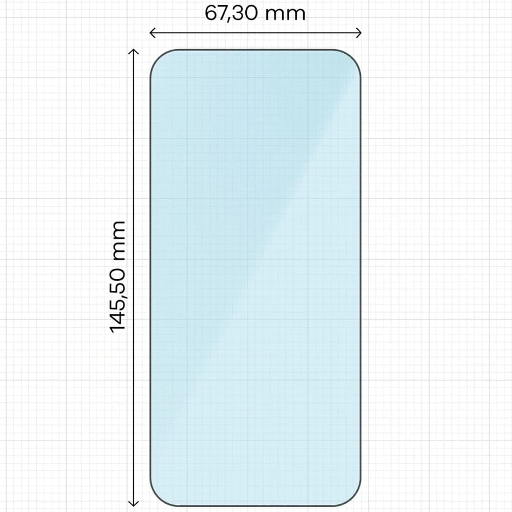Bizon Smart 2.5D Glas Apple iPhone 17 / 17 Pro / 16 Pro [3 PACK] - 2