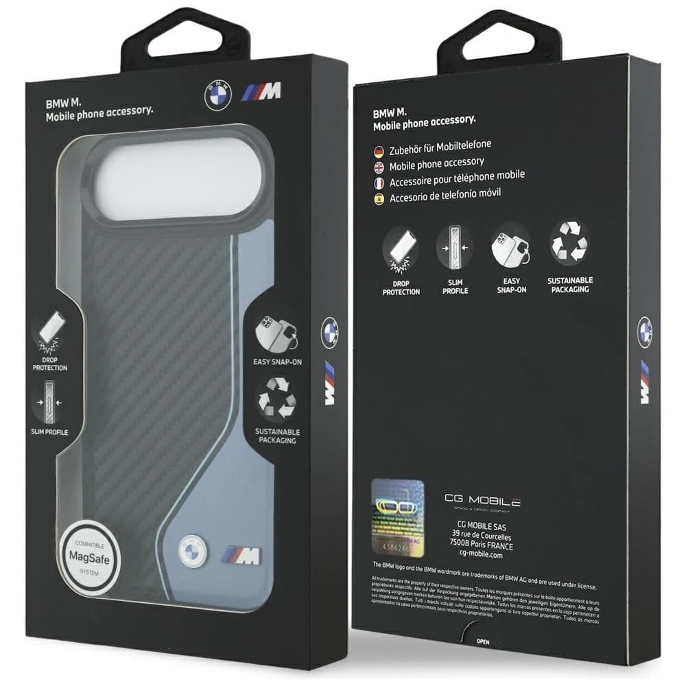 BMW M Carbon Logo MagSafe Apple iPhone Air blue - 8
