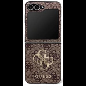 Etui Guess Big 4G Logo Classic Logo do Samsung Galaxy Z Flip7 brązowy