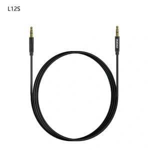 DUDAO L12S AUX-Kabel Mini-Klinke 3,5 mm 1 m 3-polig Stereo schwarz