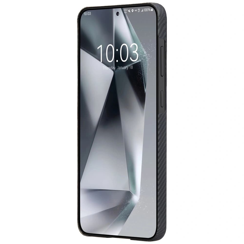 PITAKA Ultra-Dünn MagSafe Samsung Galaxy S25 schwarz grau - 6