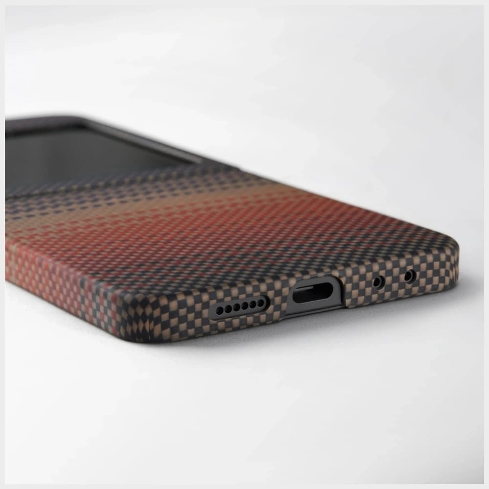 PITAKA Ultra-Slim MagSafe Samsung Galaxy Z Flip7 sunset - 5