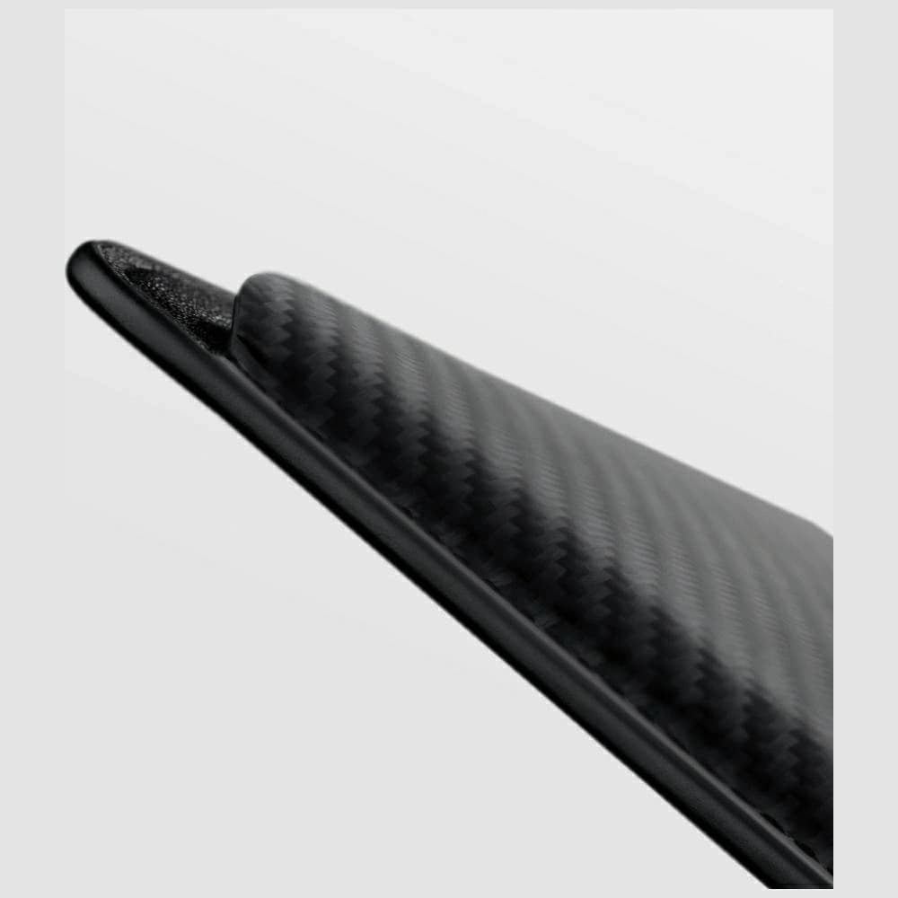 PITAKA Woven Magnetic Wallet MagSafe black grey - 11