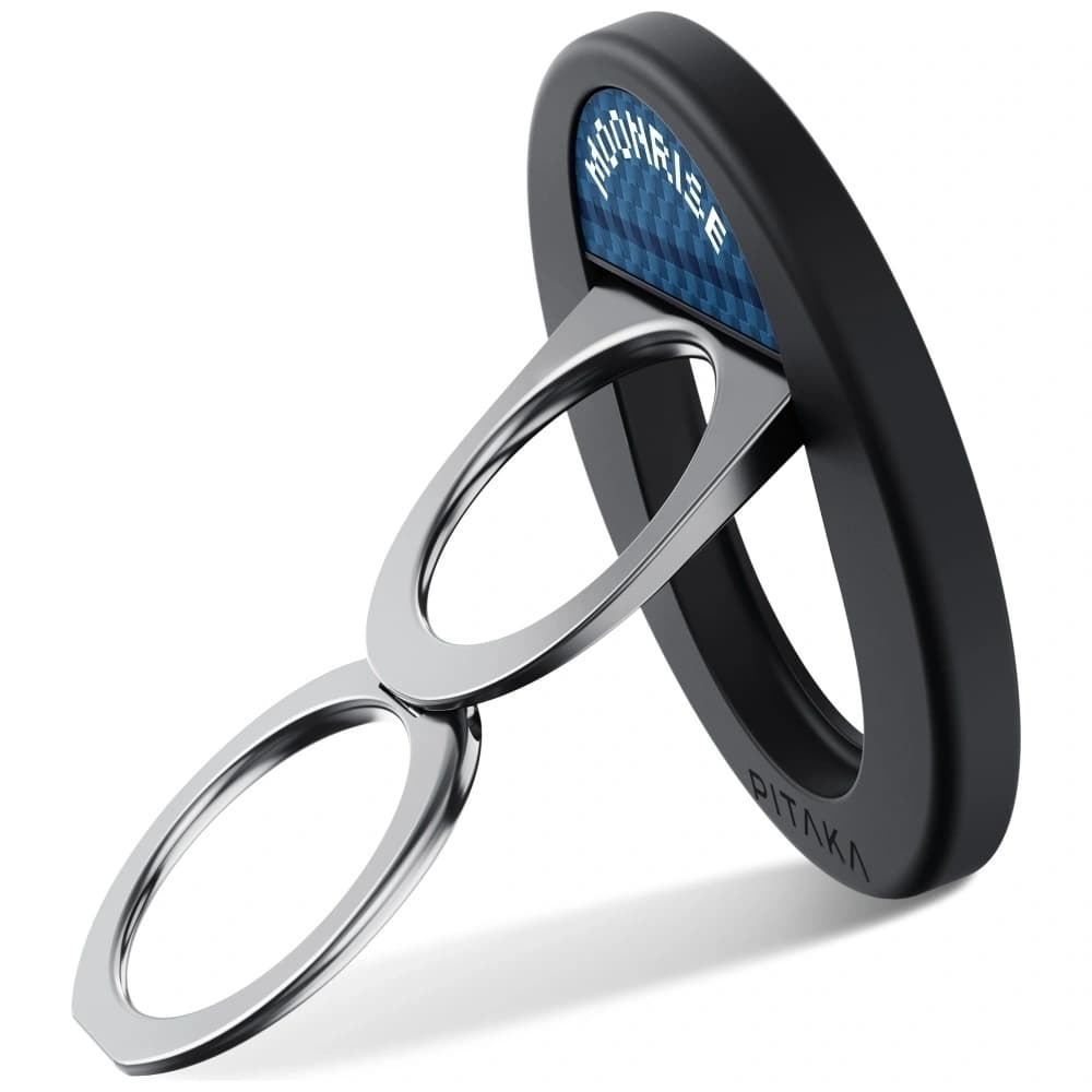 PITAKA MagEZ Grip 3 MagSafe Magnetischer Fingerhalter mit Ständerfunktion Moonrise - 4