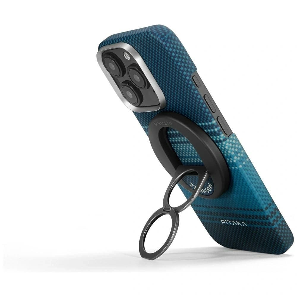 PITAKA MagEZ Grip 3 MagSafe Magnetischer Fingerhalter mit Ständerfunktion Moonrise - 8