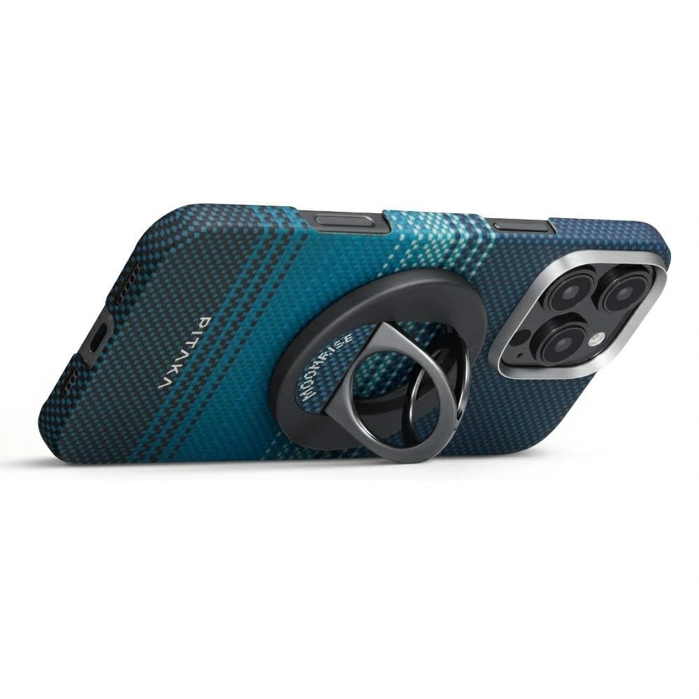 PITAKA MagEZ Grip 3 MagSafe Magnetischer Fingerhalter mit Ständerfunktion Moonrise - 10