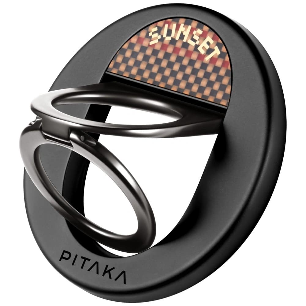 Uchwyt magnetyczny na palec PITAKA MagEZ Grip 3 MagSafe z funkcją podstawki sunset - 3