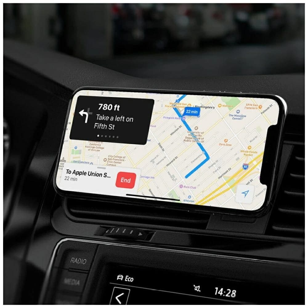 POPSOCKETS Auto-Lüftung 2 + PopGrip schwarze Auto-Halterung - 6